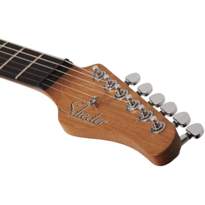 Schecter 1540 Nick Johnston Traditional HSS Guitar, Ebony Fretboard Atomic Green image 4