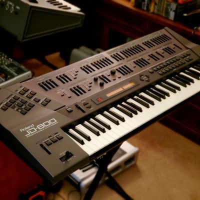 ROLAND JD800 WITH 2 SOUND CARDS!!! FULLY SERVICED SUPER RARE AMAZING CONDITION!