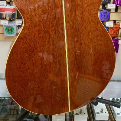 JB Player JBEAB3500 Medium-Scale Acoustic Bass - Natural - Hard Case INCLUDED image 2