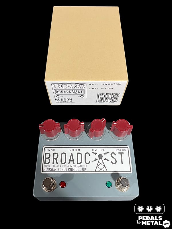Hudson Electronics Broadcast Dual Footswitch
