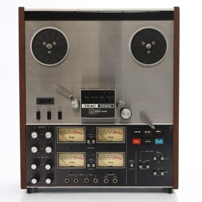 TEAC 3340 Reel-To-Reel Tape Deck 4 Channel Recorder Simul-Sync Not Tested  As Is!