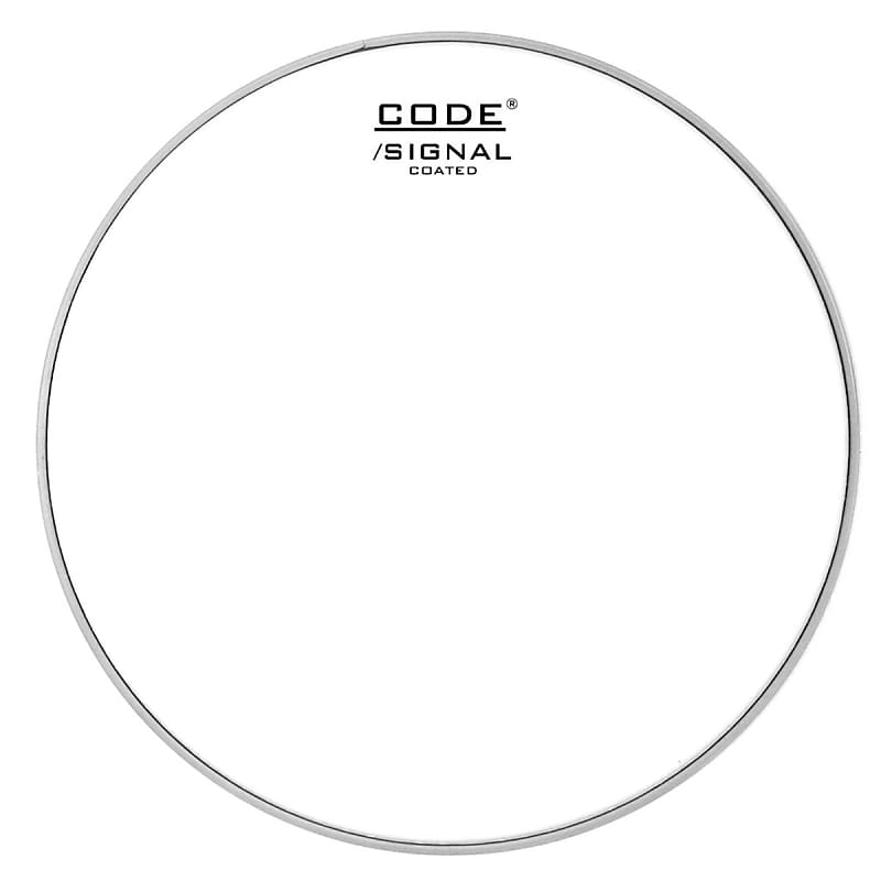 Code Signal Drum Heads - Coated-13