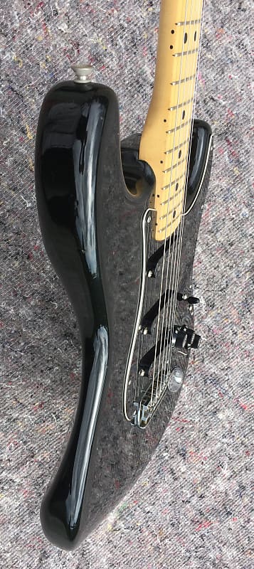 Fender Stratocaster Hardtail 1975 Black Maple Fingerboard