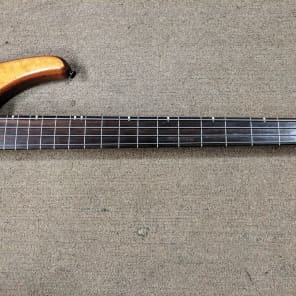 Rare UK Status Electro II 4 String Electric Fretless Bass, Semi-Hollow, Birds Eye Maple, Piezo, OHSC image 6