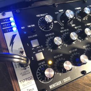 Rare Moog Minitaur Modular Moog Eurorack Mother 32 Case Power Module EXTRAS Reverb