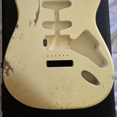 MJT Official Custom Order Vintage Aged Nitro Guitar Body