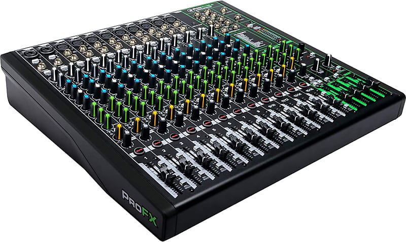Mackie ProFXv3 Series, 16-Channel Professional Effects Mixer with USB, Onyx Mic Preamps and GigFX effects engine - Unpowered (ProFX16v3) image 1