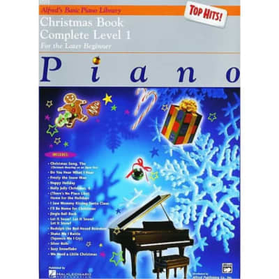 Alfred's Basic Piano Course: Top Hits! Christmas Book Complete 1 (1A/1B)