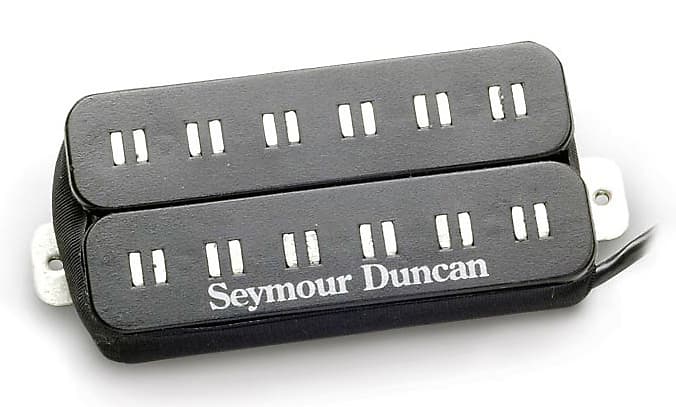 Seymour Duncan PATB-3b Parallel Axis Blues Sarceno Distortion Trembucker Bridge Pickup, Black image 1