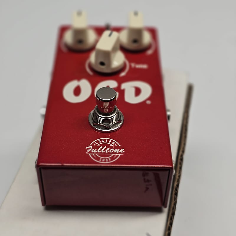 Fulltone OCD Candy Apple Red Limited Edition - Willcutt Guitars