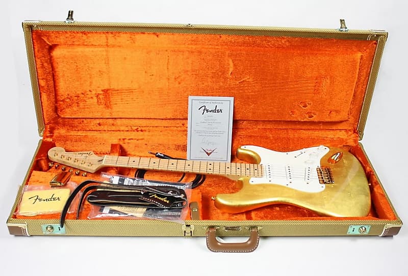 Fender Custom Shop Masterbuilt Eric Clapton Gold Leaf Stratocaster image 3