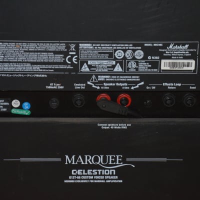 Marshall Haze40=40 Watts 1x12" tube combo=fat rock tone+digital effects=great vintage+modern sounds! image 7