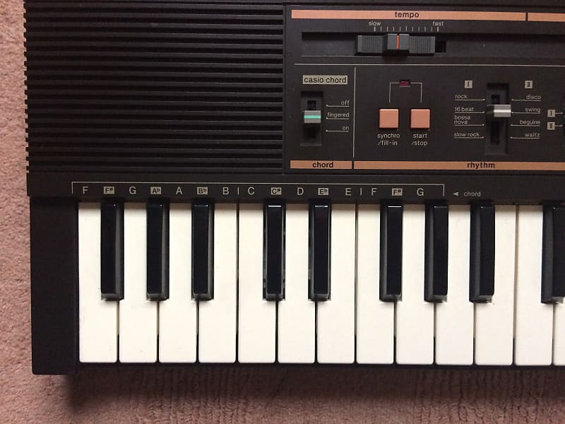 Casio MT-52 44-Key Synthesizer 1980s Reggae Classic Analog