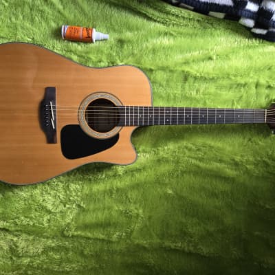 Takamine GD30CE NAT G30 Series Dreadnought Cutaway Acoustic/Electric Guitar Natural Gloss image 1