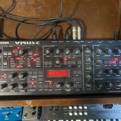 Access Virus C Rack Digital Synthesizer 2000s - Black