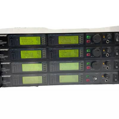 Shure UR4D+ Dual Wireless Receiver W/(2)URUR2 Handheld Transmitters #2416 (One)THS image 8