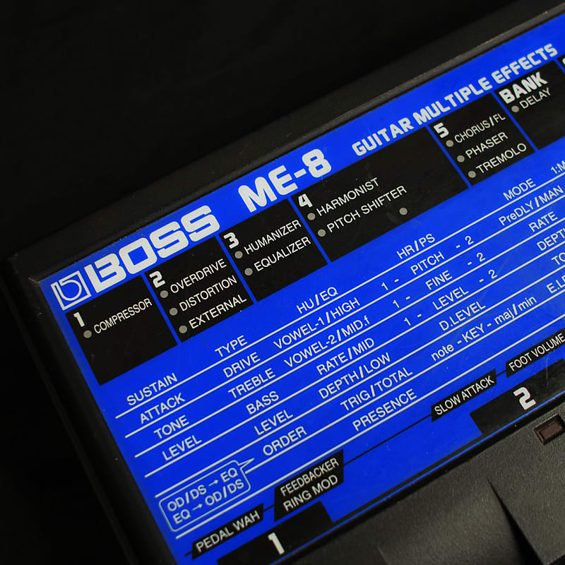 Boss ME-8 Guitar Multiple Effects Pedal image 3