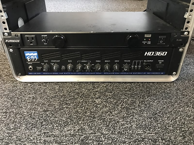EBS HD360 W/Cab And Conditioner Bass Amps Reverb