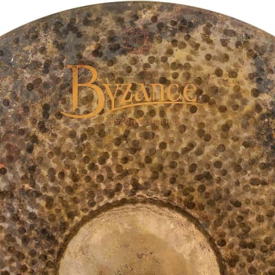 Meinl Cymbals Byzance 22" Extra Dry Medium Ride — MADE IN TURKEY — Hand Hammered B20 Bronze, 2-YEAR WARRANTY, B22EDMR image 4