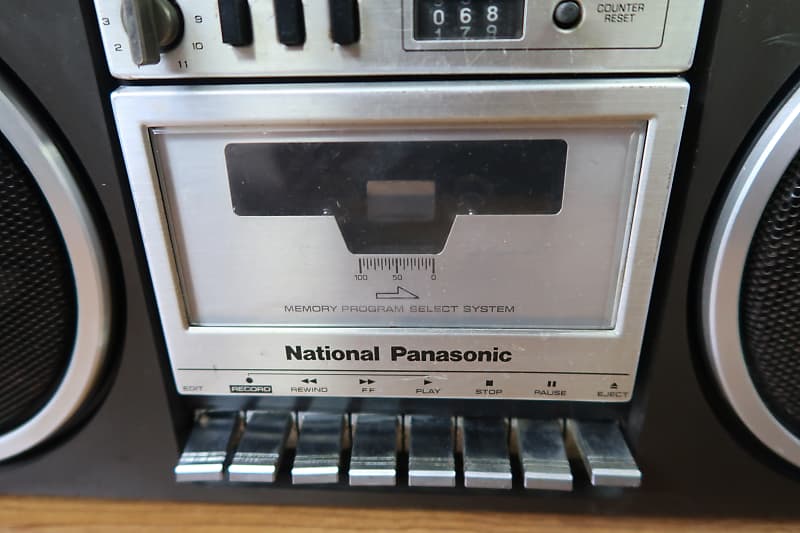 Panasonic RS-4360 DFT Vintage Boombox Cassette Player Radio