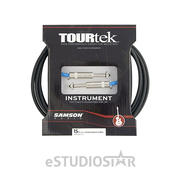 Samson TI15 Tourtek 15' Instrument Cable image 1