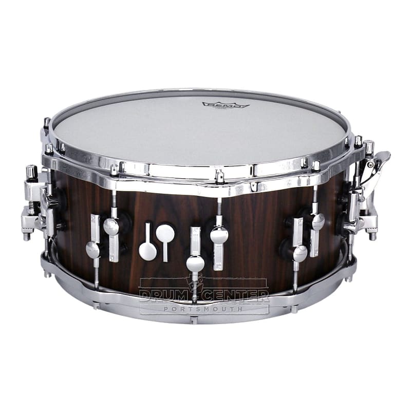 Sonor SQ2 Heavy Beech Snare Drum 14x6.5 Rosewood Semi Gloss image 1