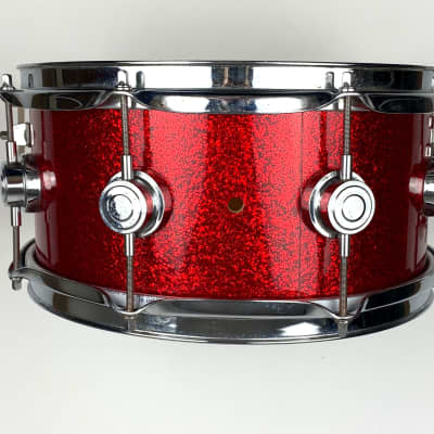 DW Workshop Series Snare Drum 2002 Red Sparkle 5.5"x12" image 9