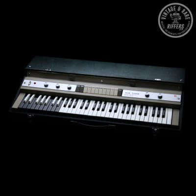 *Serviced* 1967 Ace Tone Top 8 Electronic Organ (Predecessor to Roland) 61 Key Vintage Japanese Synth Similar to Vox Jaguar Continental Synthesiser Made in Japan Bass Sustain String Vibrato Custom Snakeskin image 1