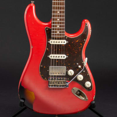 Xotic XSC-2 – Candy Apple Red Heavy Aged Xotic XSC-2 S-Style Relic'd Electric Guitar – Candy Apple Red