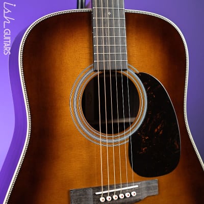 Martin HD-28 Standard Series Acoustic Guitar Ambertone image 3