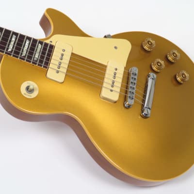 Gibson Les Paul 1989 Goldtop Limited Edition P-100 pickups | Reverb