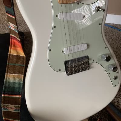 Fender Japan Mustang MG66-66 (CITES) Vintage White | Reverb