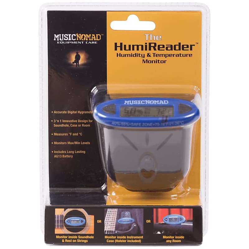 Music Nomad The HumiReader - Humidity & Temperature Monitor image 1
