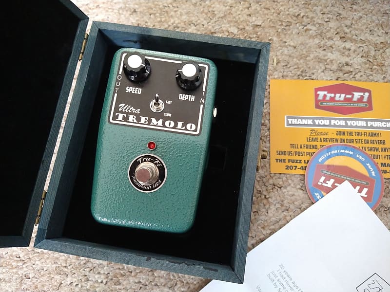 ギター Tru-Fi Ultra Tremolo Ultra Tremolo Guitar Pedal - tru-fi.com