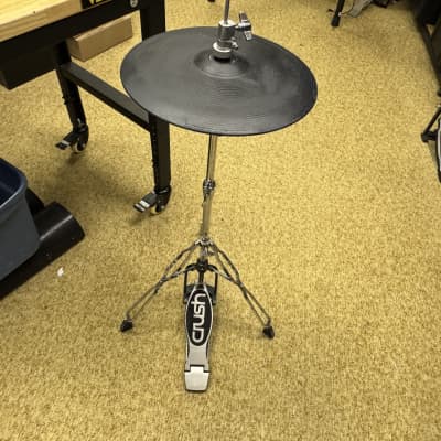 Roland VH-12 Silver V-Drum Hi-Hat Cymbal w/Yamaha Stand VH12