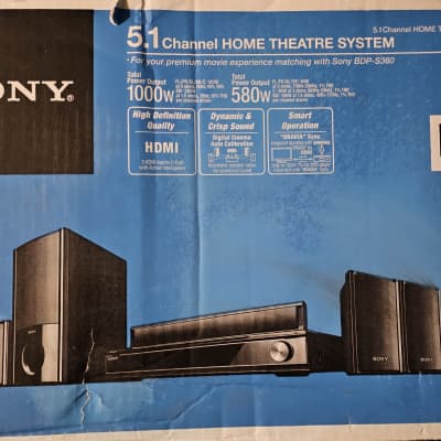 Sony BDV-T57 Blu-Ray 5.1 Home Theater System in Original Packaging image 2