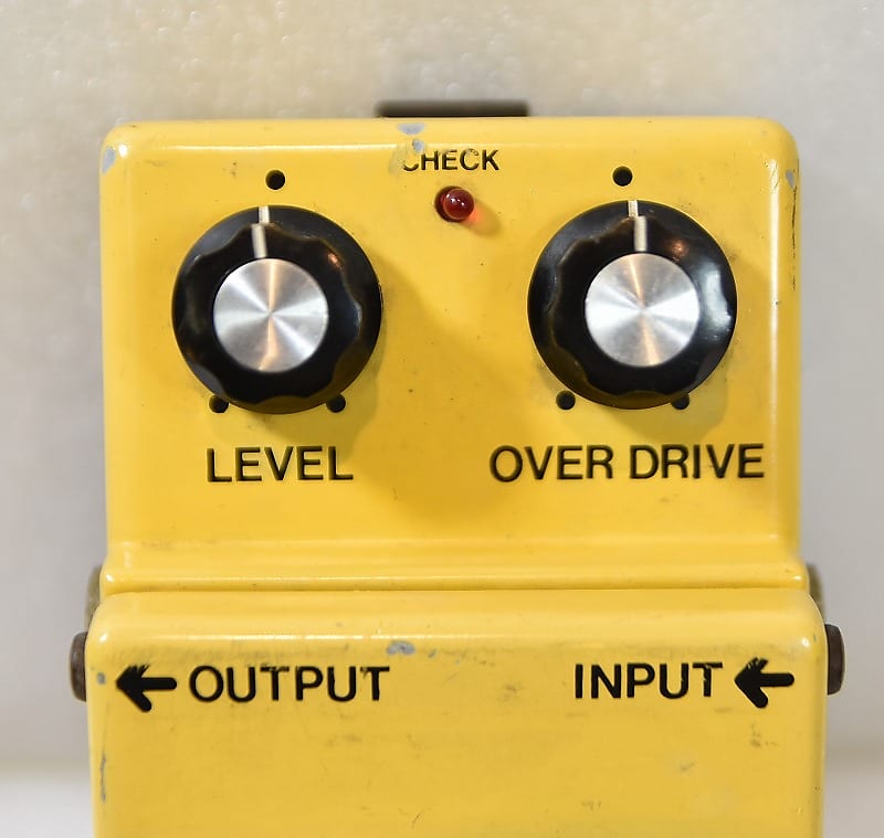 ギター OD-1 BOSS OD-1 Overdrive 1983 W/Box Vintage Guitar PedalMade in