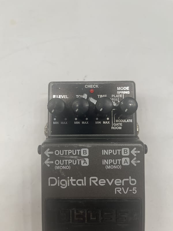 Boss Roland RV-5 Digital Reverb Stereo Guitar Effect Pedal