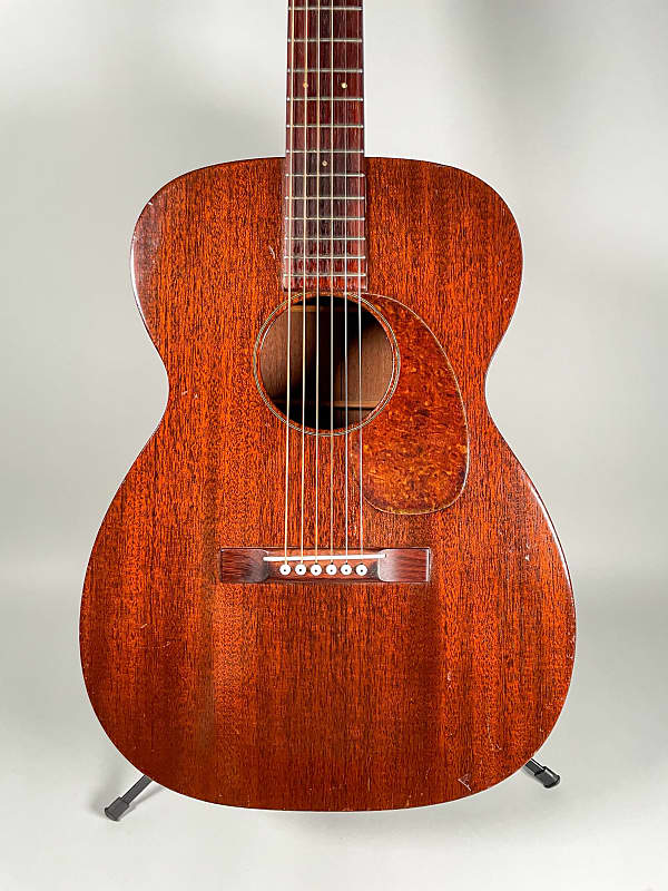 1955 Martin 00-17 Natural Finish Vintage Acoustic Guitar w/HSC image 2