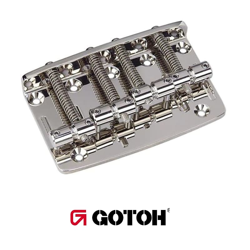 Gotoh 203B4 4String Bass Bridge Chrome Reverb