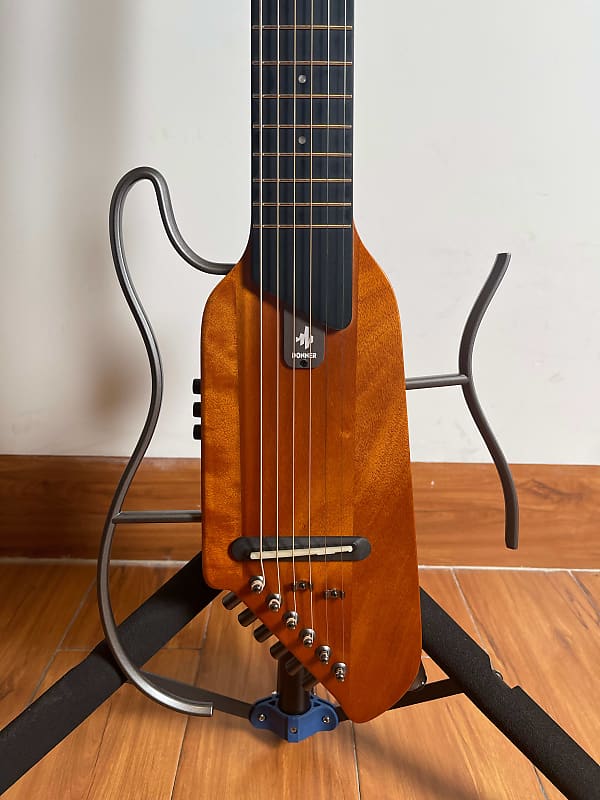 Donner Hush Silent Guitar ケース付き HUSH-I Acoustic-Electric Guitar Kit for Travel Silent