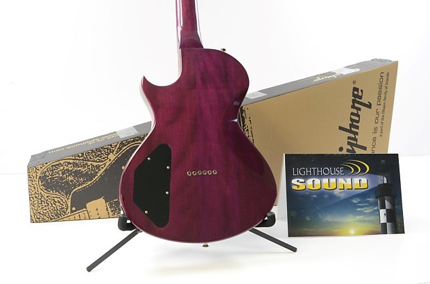 Epiphone Nighthawk Custom Reissue Electric Guitar - Purple