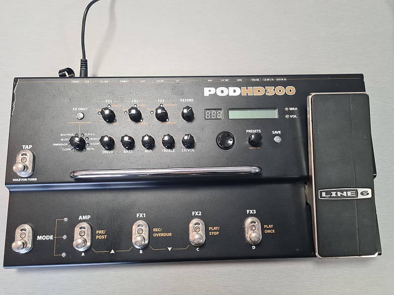 LINE6 Pod HD300 Multieffetto per Chitarra e Basso