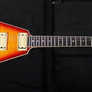 激安正規品 Dean Burst Cherry (Trans Top Flame 5A V Flying Chicago USA ギター