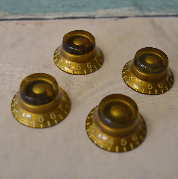 Vintage Original 195759 Gibson Knobs for Les Paul, 330, 335 Reverb
