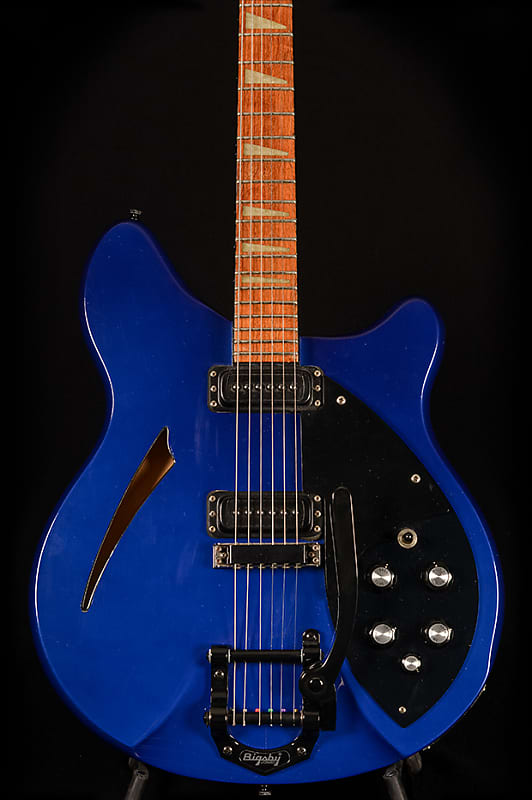 Platinum Rickenbacker 360 12-String Electric Guitar Midnight