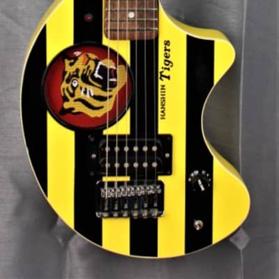 Fernandes ZO-3 Mini-guitare Eléphant Yellow Hanshin Tigers ' LTD ' japon import for sale