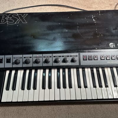 Oberheim OB-SX 49-Key 4-Voice Synthesizer 1980 - Black with Wood Sides