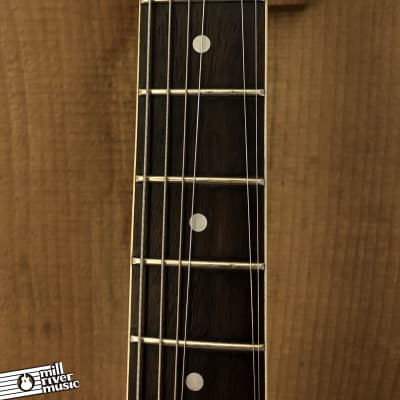 Hondo Deluxe Series HS-737 Les Paul-Style Vintage Singlecut Guitar Black 1983 image 11