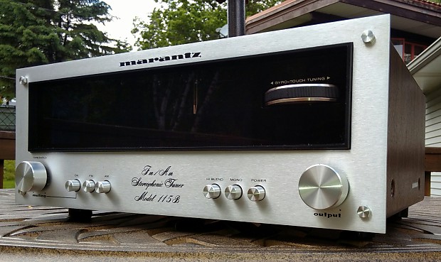 アンプ MARANTZ USA TUNER MODEL 115B Marantz Model 115B Stereophonic AM/FM Tuner Vintage
